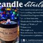 Spooky Bitch Intention Candle | Ancient Amber Halloween Soy Candle