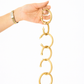 Hoops - Brushed Gold