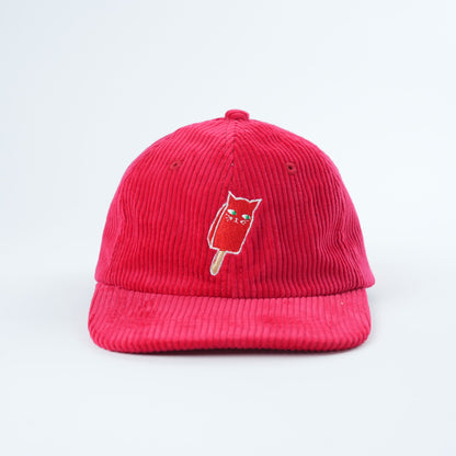 Adult Catsicle Corduroy Hat