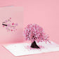 Cherry Blossom Pop Up Card