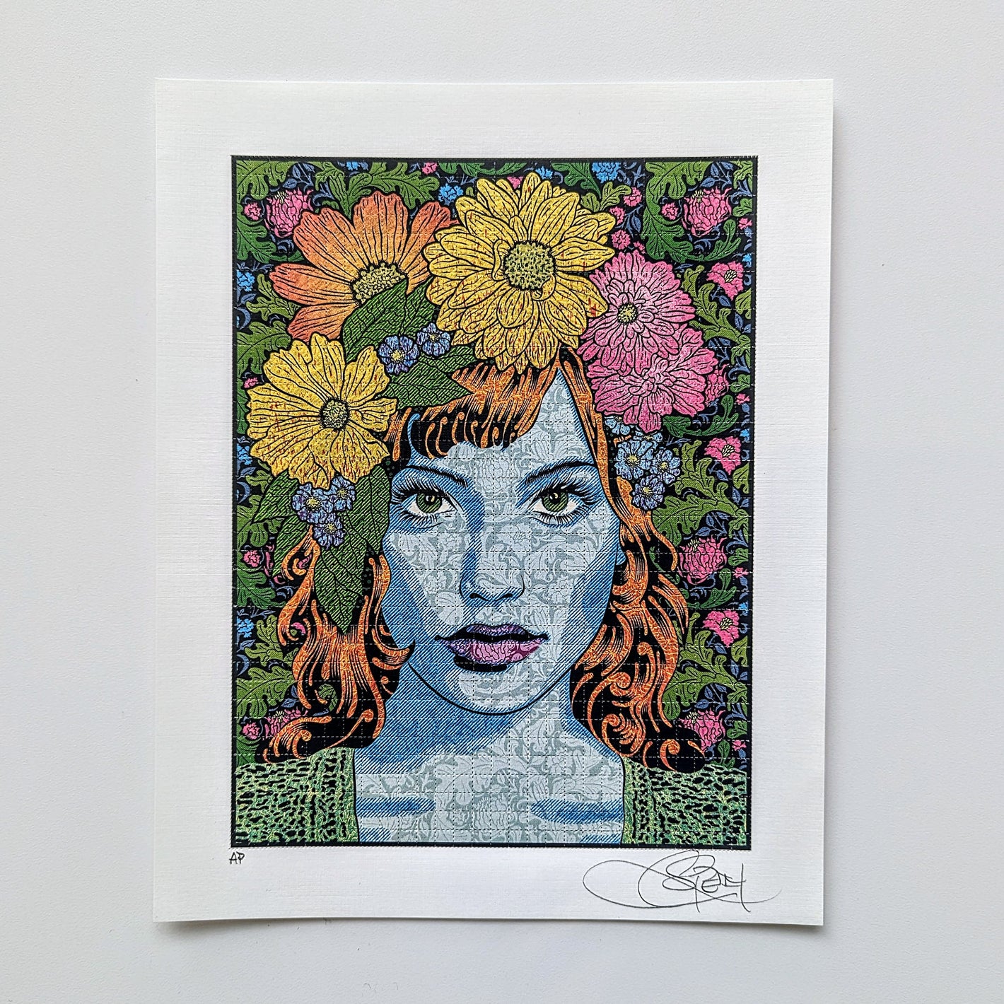 Chuck Sperry "Empathy" Blotter Print