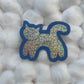 Cloud Cat Glitter Sticker