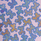 Cloud Cat Glitter Sticker