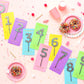 Colorful Confetti Cake Topper Numbers 0-9