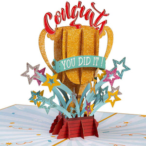 Congrats Pop Up Graduation Card