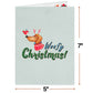 Woofy Christmas Pop Up Card, with Keepsake
