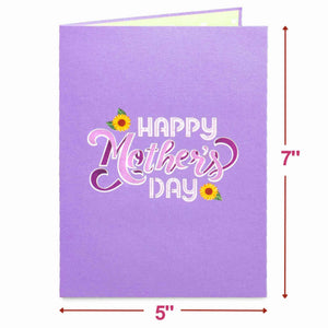 Happy Mothers Day Pop Up Card