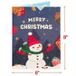Christmas Night Frndly Pop Up Card, 5" x 7" Cover