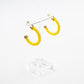 Mini Hoops - Yellow