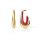 Drop Hoop Earrings
