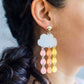 Pastel Rainbow Cloud Pride Earrings