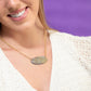 Floral Romance Gold Leaf Necklace