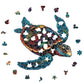 Vibrant Sea Turtle - Jigsaw Puzzle