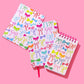 Colorful Bows Notebook Set