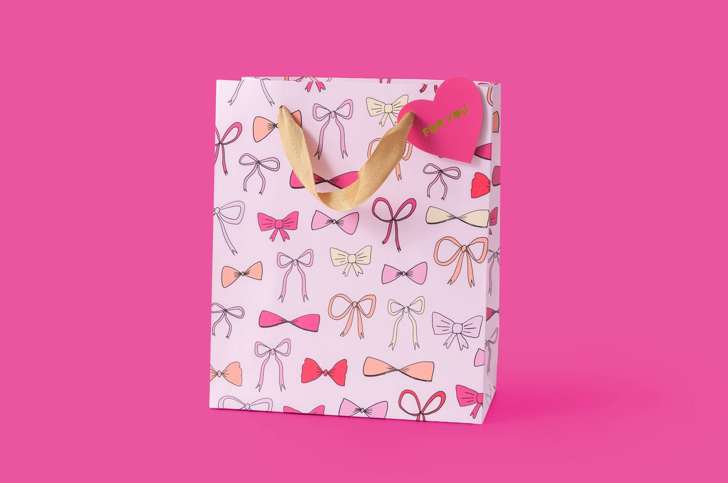 Pink Bows Gift Bags (2 Sizes)
