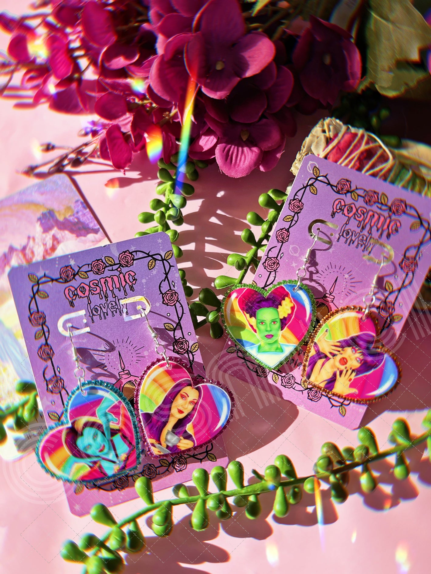 Spooky Lisa Babe Earrings