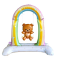Teddy Bear on a Swing Standing Foil Balloon Decoration F07M1-11