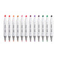 Double-Ended Alcohol Markers 12 Floral Colors