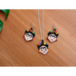 Frida Kahlo Seed Bead Earrings - Guatemala