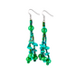 Luzy Seed Bead Dangly Earrings - Guatemala