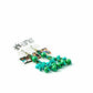 Luzy Seed Bead Dangly Earrings - Guatemala