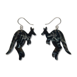 Matjumpa Ritjinguthinha (Kangaroo) Drop Earrings