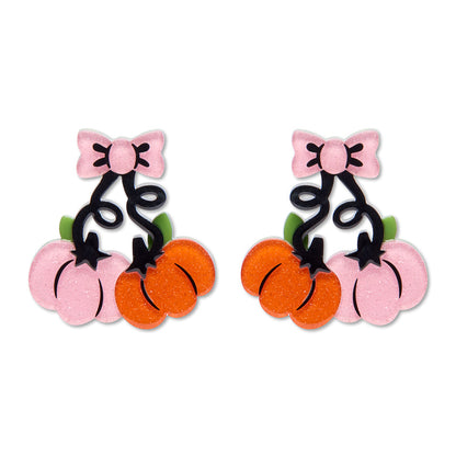 Pair O'Pumpkins Drop Earrings by Erstwilder