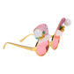 Santa Hat Christmas Novelty Glasses