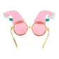 Santa Hat Christmas Novelty Glasses