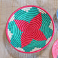 Ellis African Basket Collection, Multi-Colored, from Rwanda, Set of 4