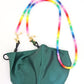 Rainbow Enamel Bead Sunglass Necklace, Eyeglass Strap, Mask Chain