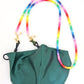Rainbow Enamel Bead Sunglasses Necklace Kit, ready to wear or DIY Mask Chain