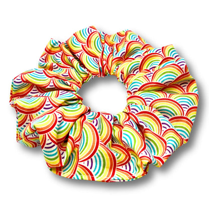 Packed Rainbows Scrunchie