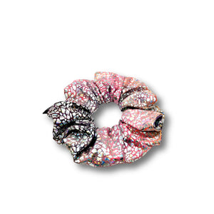 Mini Holographic Tie Dye Scrunchie