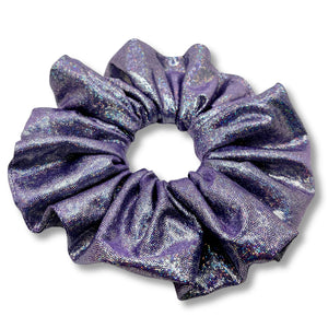 Purple Holographic Scrunchie