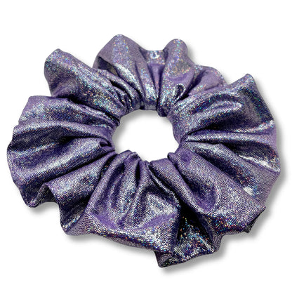 Purple Holographic Scrunchie