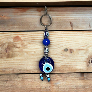 Evil Eye Nazar Boncuk Mal De Ojo Keychain