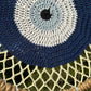 Evil Eye Wall Hanging, House Protection, Home Decor 12" Handmade Evil Eye Nazar Boncuk Mal De Ojo Macrame Dreamcatcher