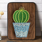 String Art DIY Kit - Potted Cactus. Wizardi Craft Kit F07-M12-3-DH9010