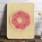 String Art DIY Kit - Donut. Wizardi Craft Kit F07-M12-3-DHBC28012