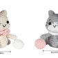 Cats Amigurumi DIY Crochet Kit Wizardi F07N8-M123