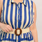 SUNSET BOARDWALK STRIP MAXI DRESS