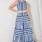 SUNSET BOARDWALK STRIP MAXI DRESS