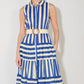 SUNSET BOARDWALK STRIP MAXI DRESS