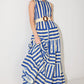 SUNSET BOARDWALK STRIP MAXI DRESS