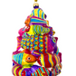 Festival of Fish Tree Glass Ornament