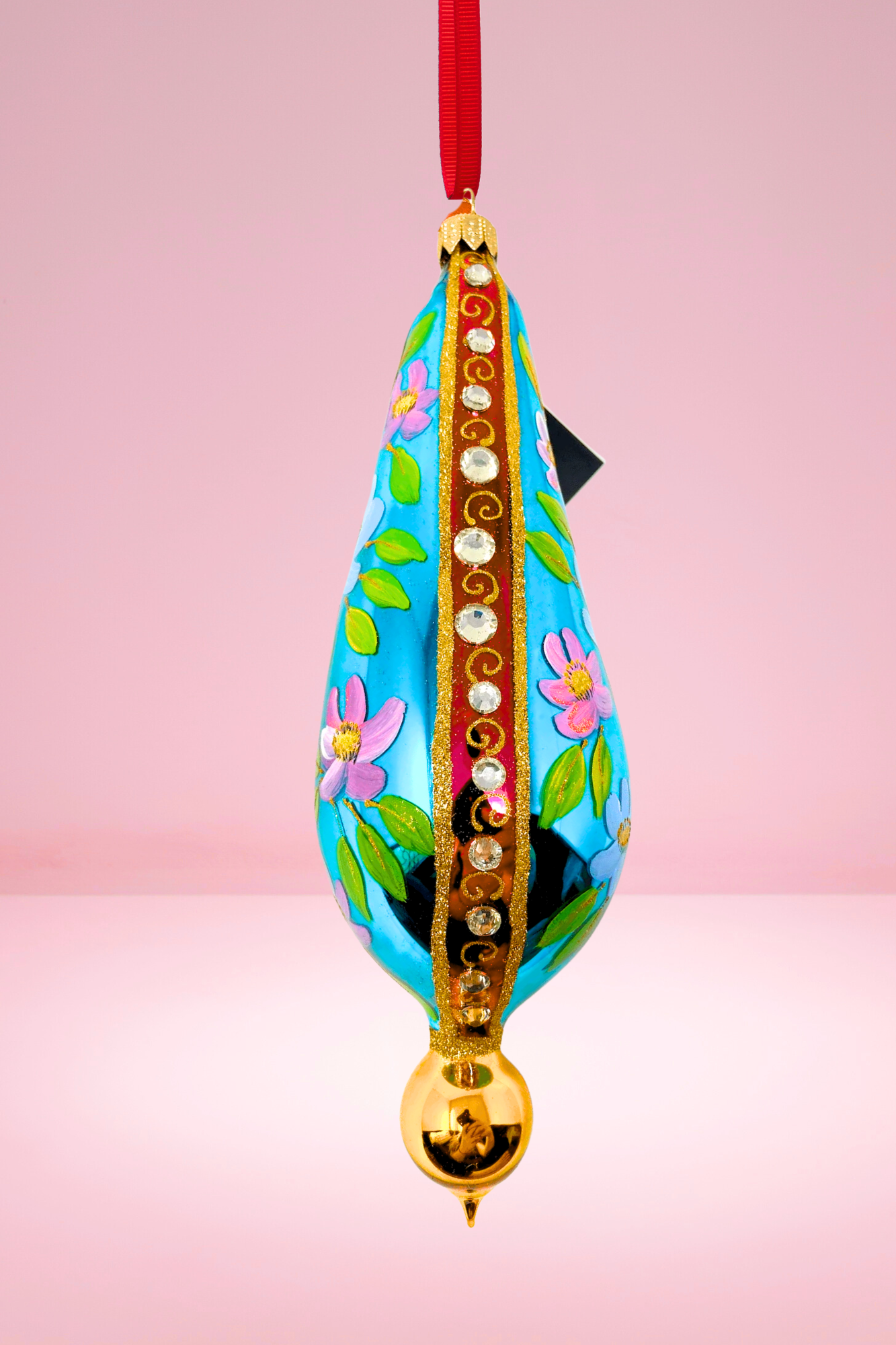 Florentine Elegance Polish Glass Ornament