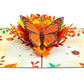 Fall Butterfly Pop Up Card