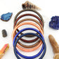 Rainbow Thai Buddhist Temple Bracelets, Mantra Bangle, Kumlai, Sizes Available