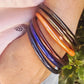 Rainbow Thai Buddhist Temple Bracelets, Mantra Bangle, Kumlai, Sizes Available